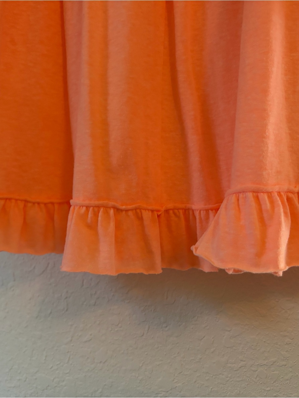 Easel Ruffled Flutter Sleeve Top - Picture 4 of 5